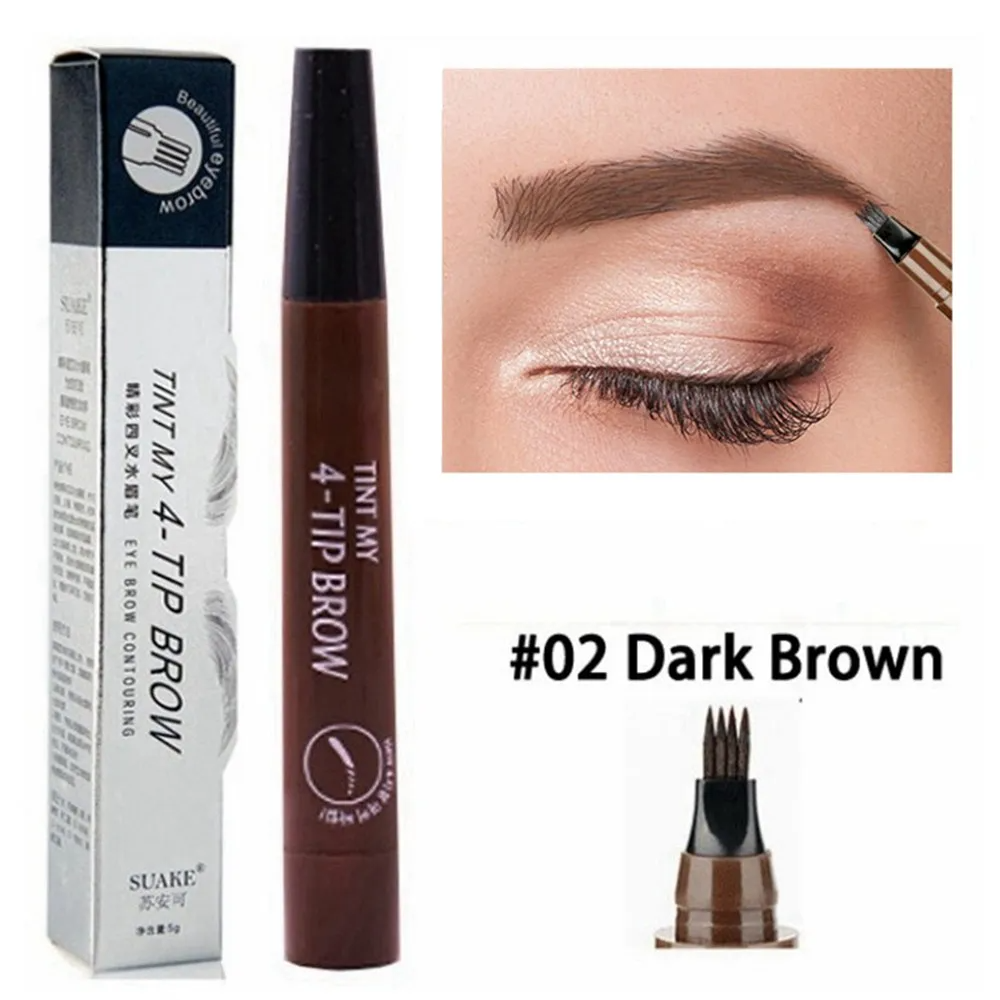 4-Point Waterproof Microblade Eyebrow Pencil