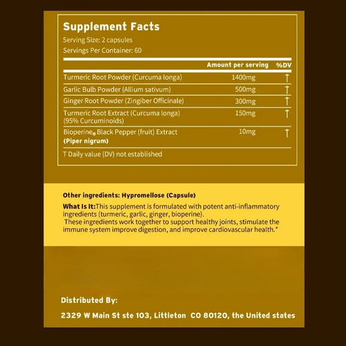 4-in-1 Calcium Supplement for Women and Men – Bone & Heart Health Complex with Vitamin D3, K2, Turmeric, Garlic & Ginger Root – Supports Immunity, Joints & Digestion