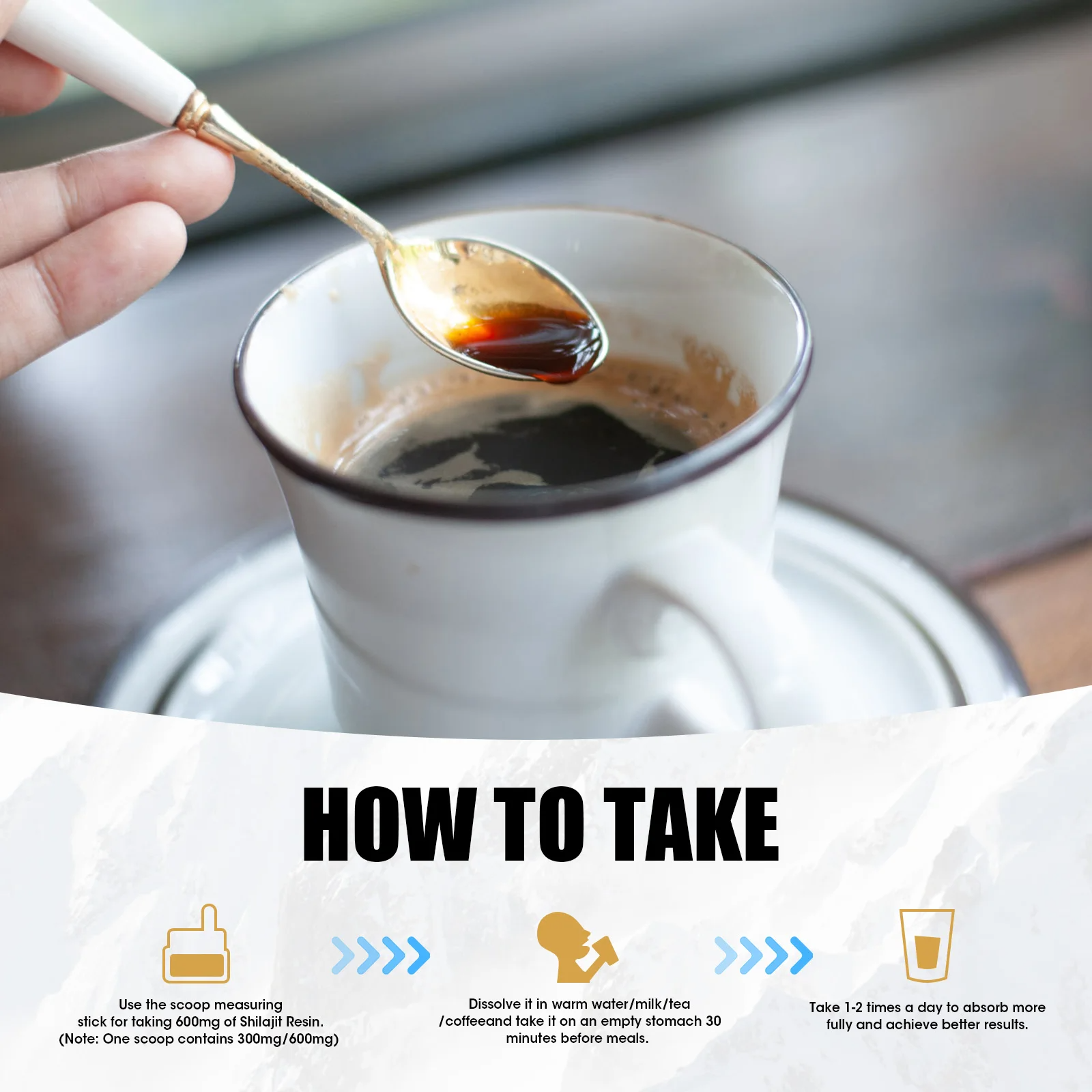 4-in-1 Shilajit Resin Supplement – 85+ Trace Minerals, Fulvic Acid, Energy & Immunity Booster for Men & Women – Himalayan Origin