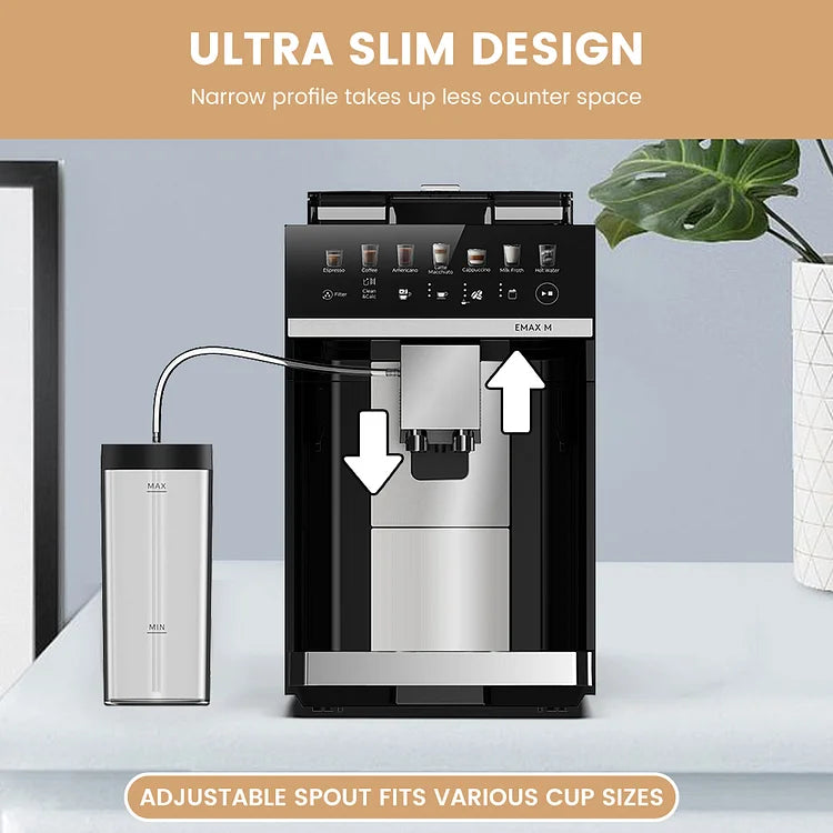 Mcilpoog M3 super automatic coffee machine with 15Bar pressure