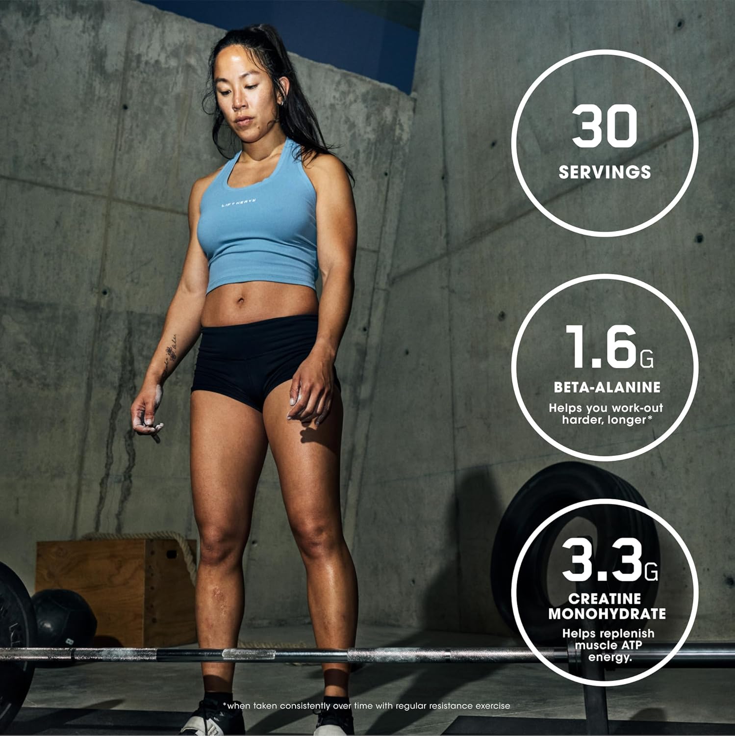 1 Gold Pre-Workout with Creatine