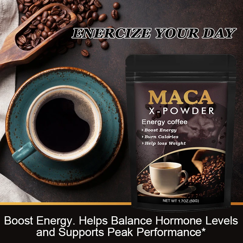 BEWORTHS Maca Root Coffee – Natural Energy & Muscle Boost