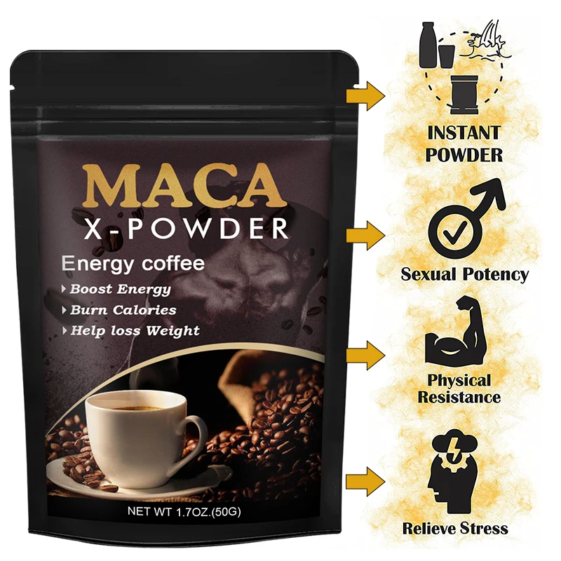 BEWORTHS Maca Root Coffee – Natural Energy & Muscle Boost
