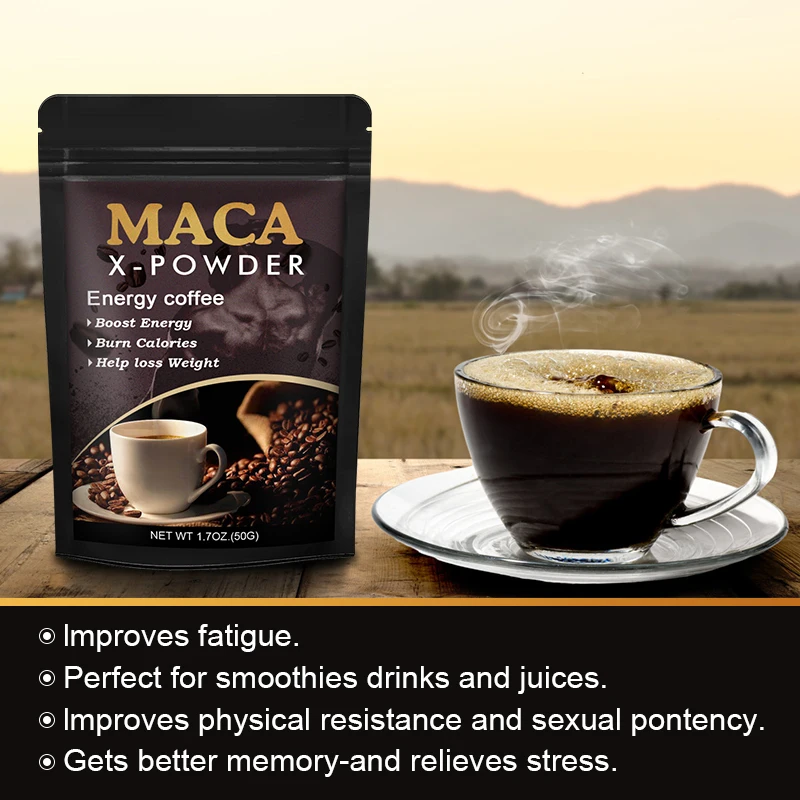 BEWORTHS Maca Root Coffee – Natural Energy & Muscle Boost