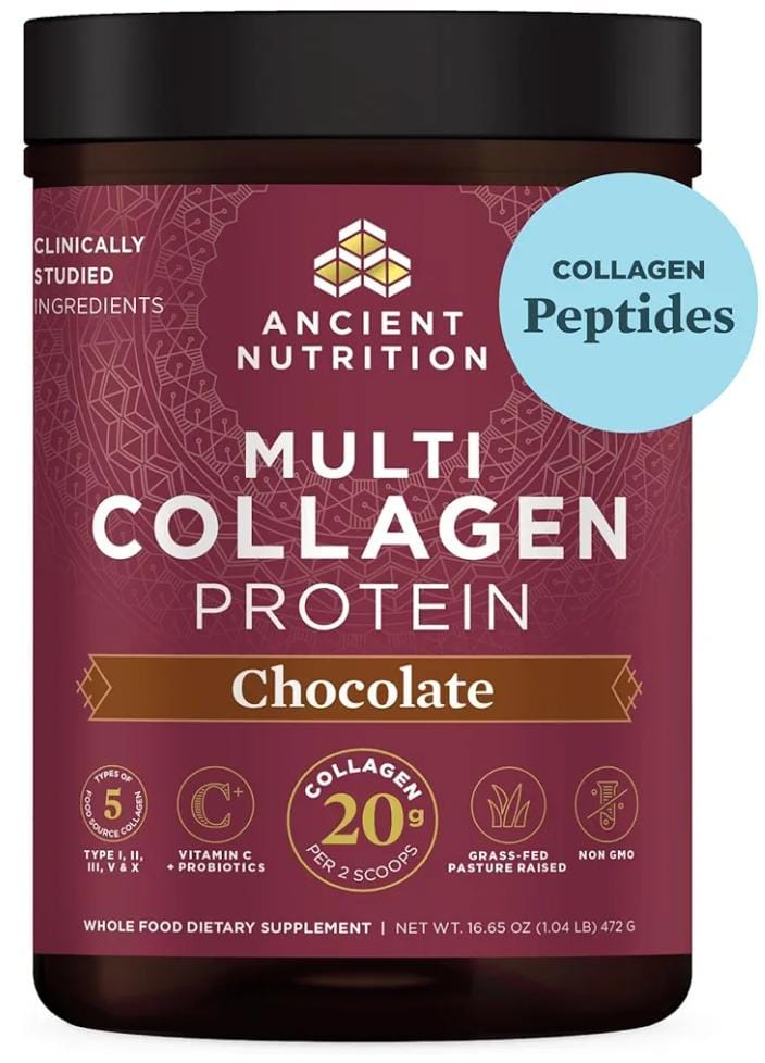 Ancient Nutrition Hydrolyzed Collagen Peptides Powder with Probiotics