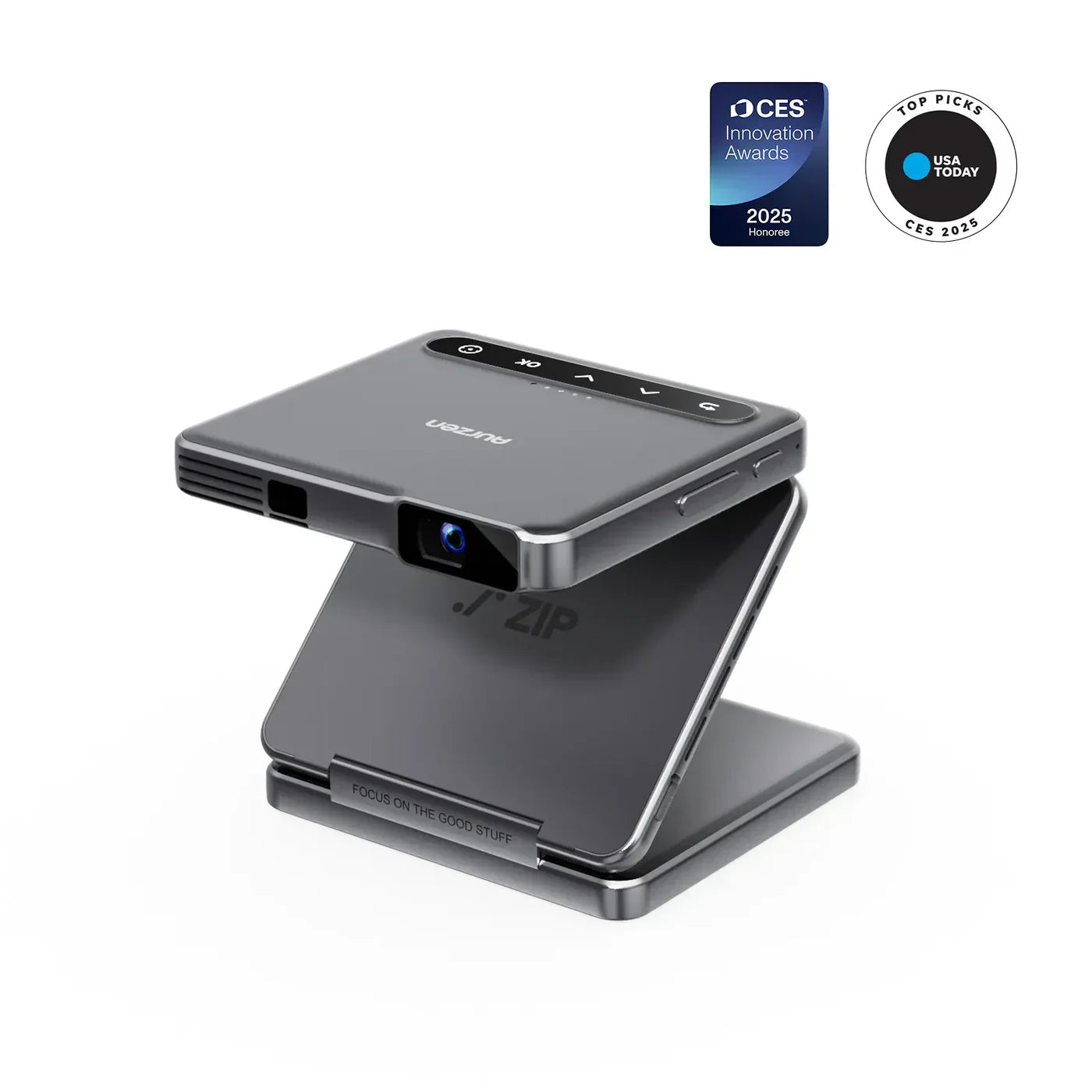Aurzen ZIP Tri-Fold Portable Projector