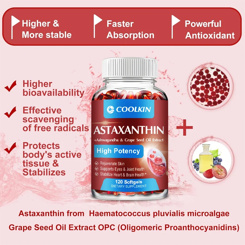 Astaxanthin Complex Supplement – Joint & Immune Support