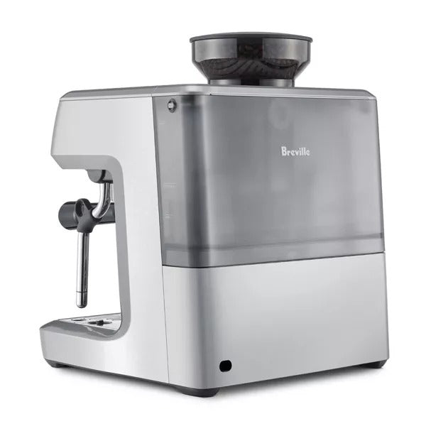 Breville Stainless Steel Barista Express Espresso Machine Light Silver