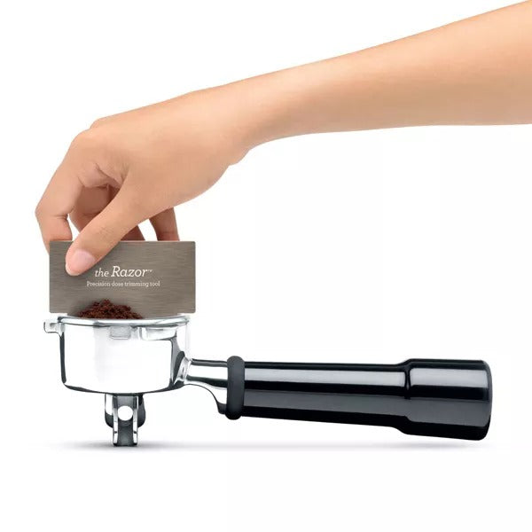 Breville Stainless Steel Barista Express Espresso Machine Light Silver